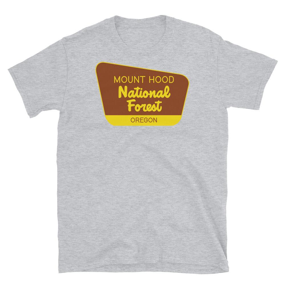 Mount Hood National Forest Oregon Short-Sleeve Unisex T-Shirt S
