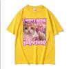 Stomach Ache Survivor Funny Cat Emoji Graphic TShirt  Unisex Trendy Vintage Cartoon Humorous Street Style 100 Cotton TShirt