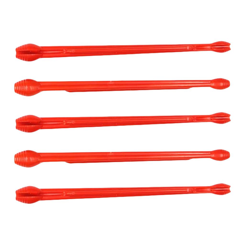 5 Stück Angelhakenlöser Fischhakenlöser Vorfachhakenlöser Werkzeuge Kunststoff Lösewerkzeug Angelzubehör