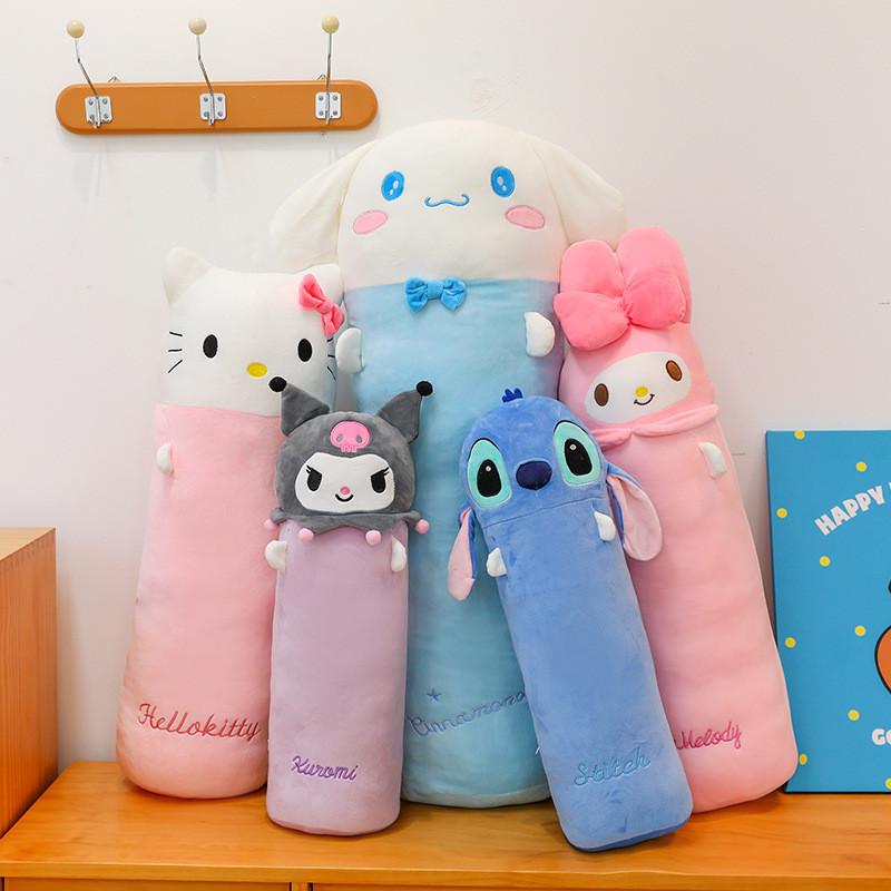 Soft And Cozy Sanrio Plush Pillow Stitch Stuffed Animal For Hugging And Sleeping