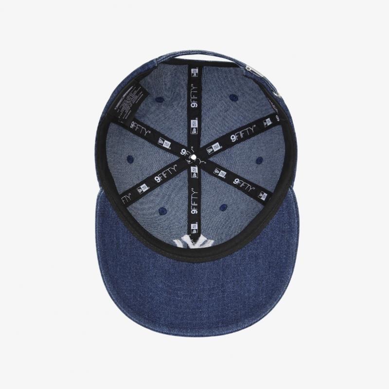 New Era New York Yankees Denim Basic Retro Strapback Indigo 15131624