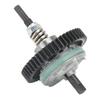 Differential Gear 50T Steel Differential Assembly Set with 15T 17T 19T Motor Pinion Gear for Traxxas Slash 1/10 RC Car