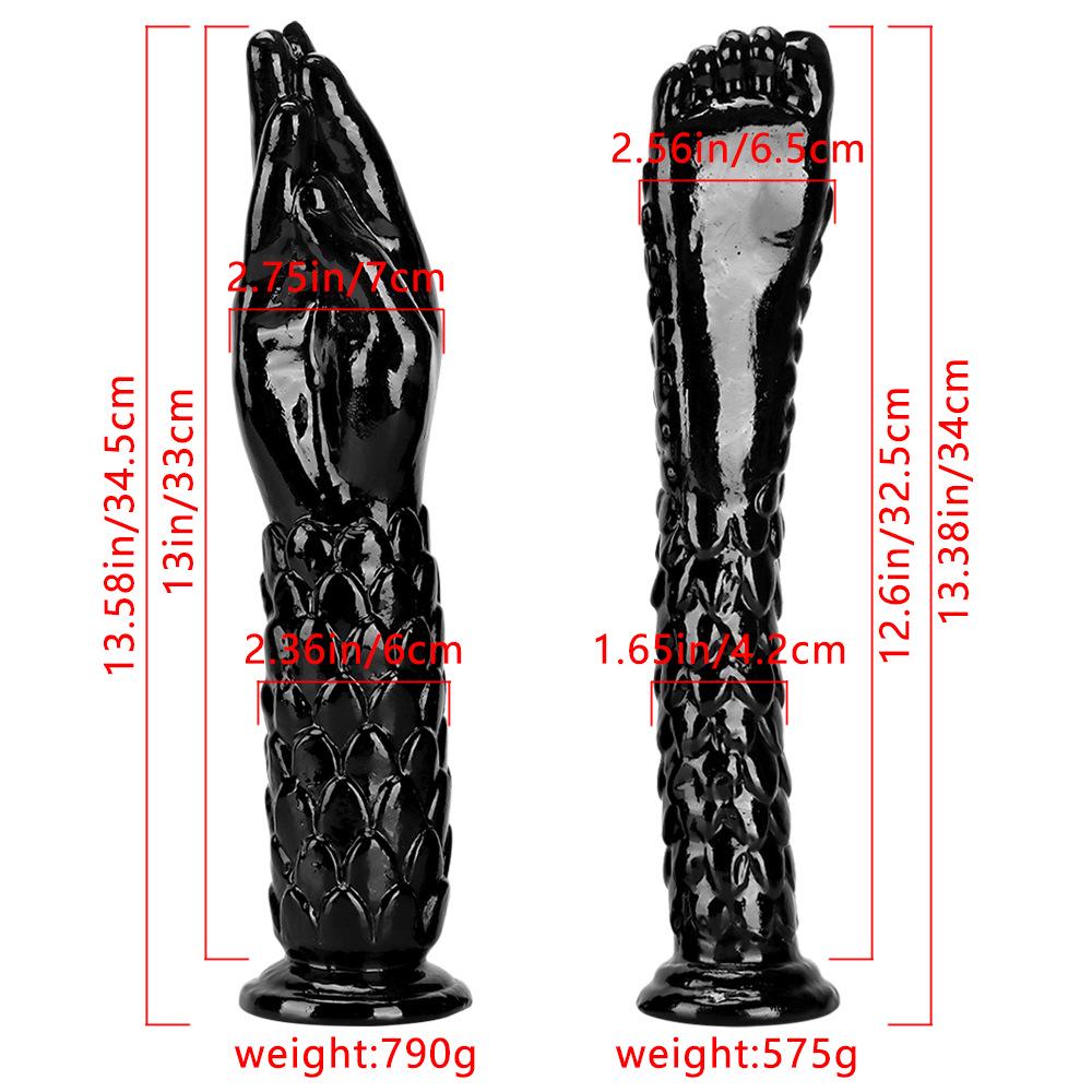 Extra velká anální expanzní zátka - Pěst pro mužskou masturbaci