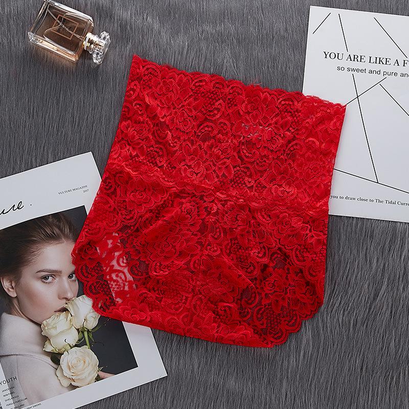 Women Panties Sexy Lace Underwear Woman Knickers Lace Panties Mesh Floral Lingerie Female Seamless Briefs Underpants Plus Size