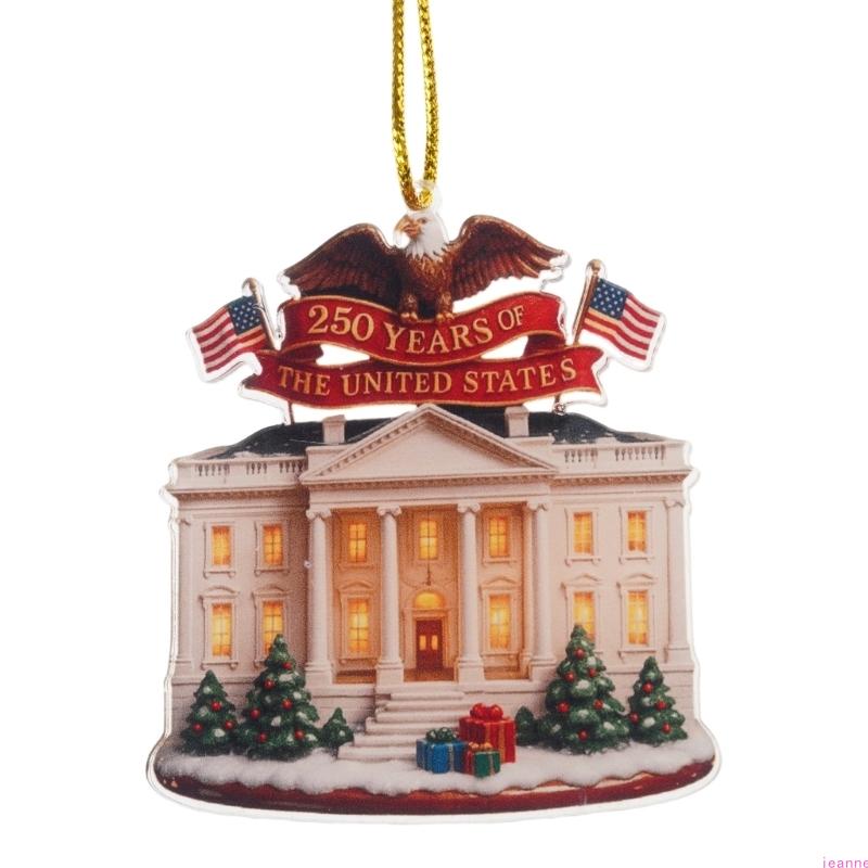 Commemorative 250 Years American Anniversary Bell Ornament Party Supplies Decoration for Commemorating History