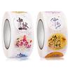 Sealing Stickers Round Moon Cake Sticker Decor Mid-Autumn Festival Labels Decal