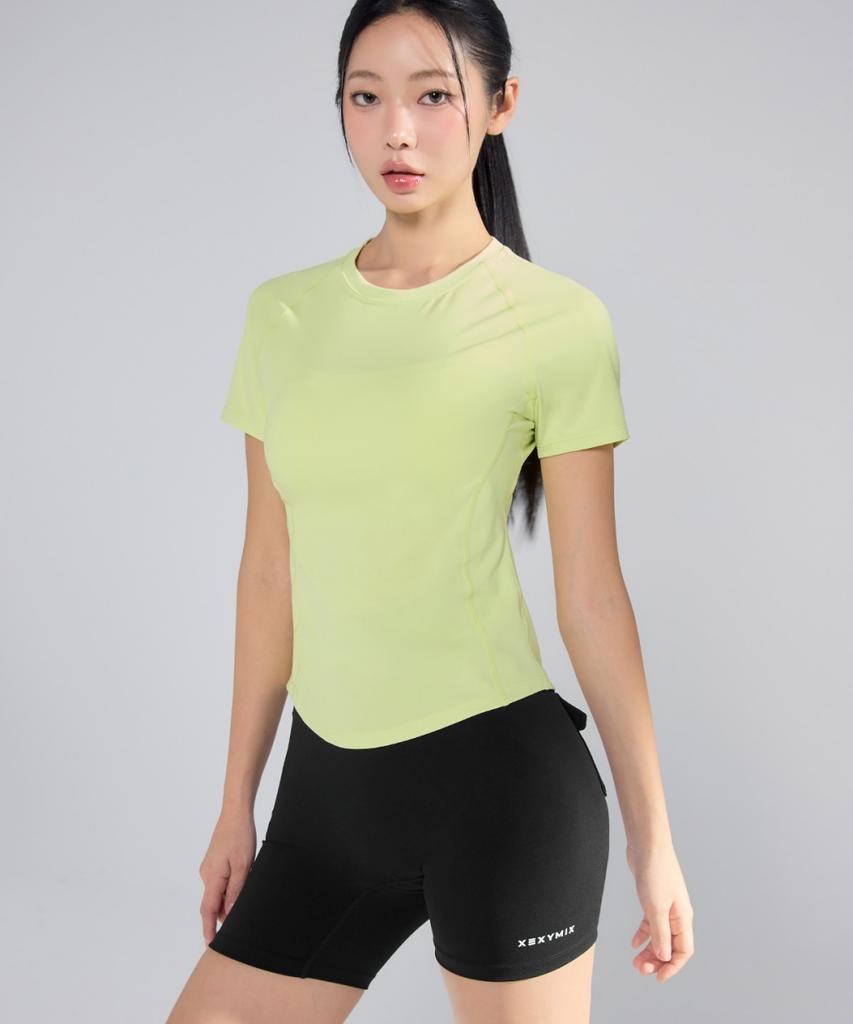 Xexymix Daily Feather Slim Fit Short Sleeve Primrose Pink