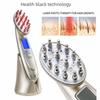 Electric Scalp Care Massaging Comb with Light Therapy and Hair Growth Applicator