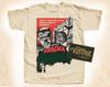 Dracula Prisoner of Frankenstein T-Shirt Vintage Natural Color Men's T-Shirt DTG Digital Print SIZES S M L XL 2XL 3XL 4XL 5XL