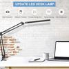 LED Desk Lamp: Long Arm, Foldable, Eye Protection for Reading, Beauty, Manicure, Tattoo