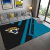 Jacksonville Jaguars Logo Carpet Rug for Living Room Bedroom Home Sofa Decoration,Kids Play Non-slip Floor Mat