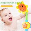 Elektrische Sonnenblumendusche Sommer-Babydusche Sonnenblumenspray Manuelle Dusche Badezimmer Kinderspielzeug