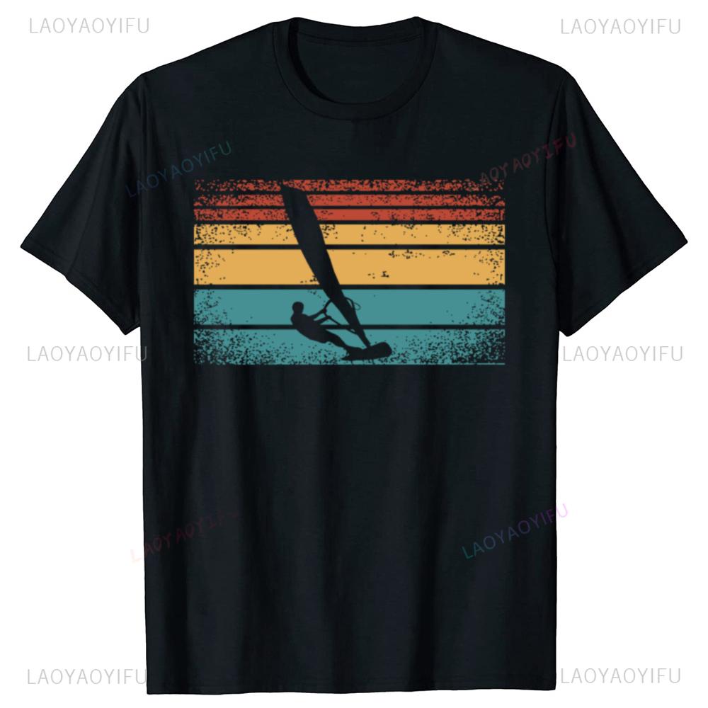 Funny Windsurf Windsurfing Surfing Surf Graphic Tshirts Men Womens Fashion Casual Tshirt Cotton Loose Clothes Shortsleev