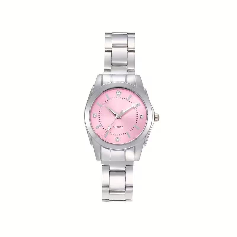 Trendy Women's Quartz Wristwatch - Elegant Couple's Fashion Timepiece