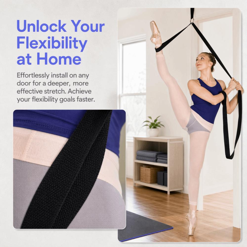 3pcs Adjustable Leg Stretcher Stretch Strap Foot Stretching Band Ballet Stretch Band For Dancers