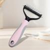 Double-sided Dog Grooming Brush Pet Hair Removal Comb for Cats and Dogs Efficient Shedding Tool 1PC S L