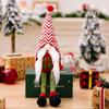 Hat Snowflake Enchanting Rudolph Doll With Gift Box Legs Ideal For Christmas Festivities