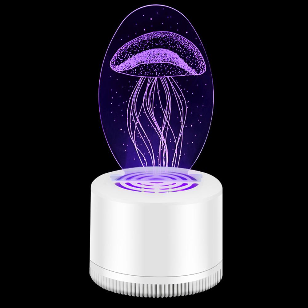 Yaratıcı USB Sivrisinek Katili LED Lamba Fly Bug Böcek Zapper Tuzak Dekor Işık