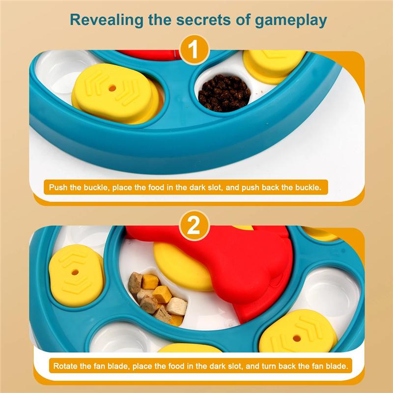 Dog Anti-Choking Tableware Interactive Slow Feeder Increase Puppy IQ Food Dispenser Dog Licking Plate Pet Supplies