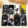 S-Shizuku H-Hunter M-Murasaki Phone Case For Samsung A73,72,71,53,52,51,22,91,80, Soft Black Cover