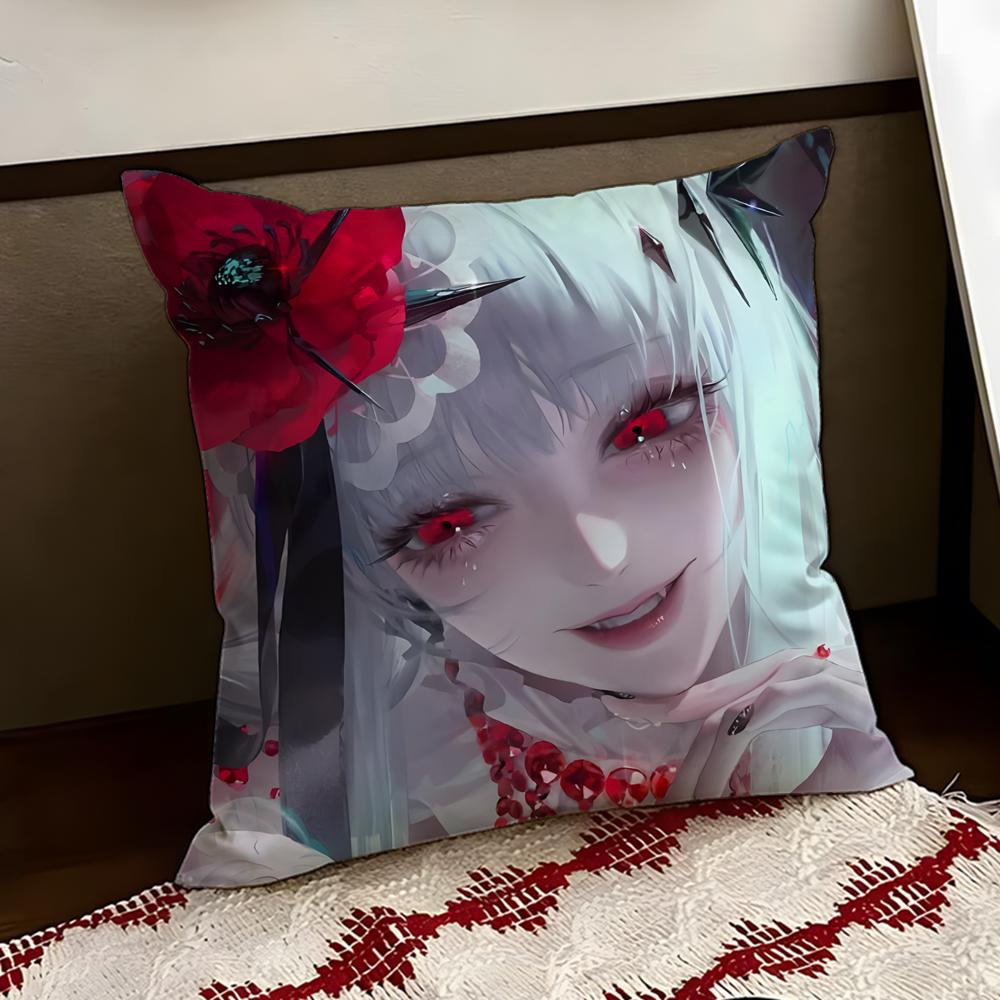 Game Anime PPath To NNowhere Cushion Cover Reversible Soft Durable Pillow Cover Home Car MultiScene Use for Daily Comfort