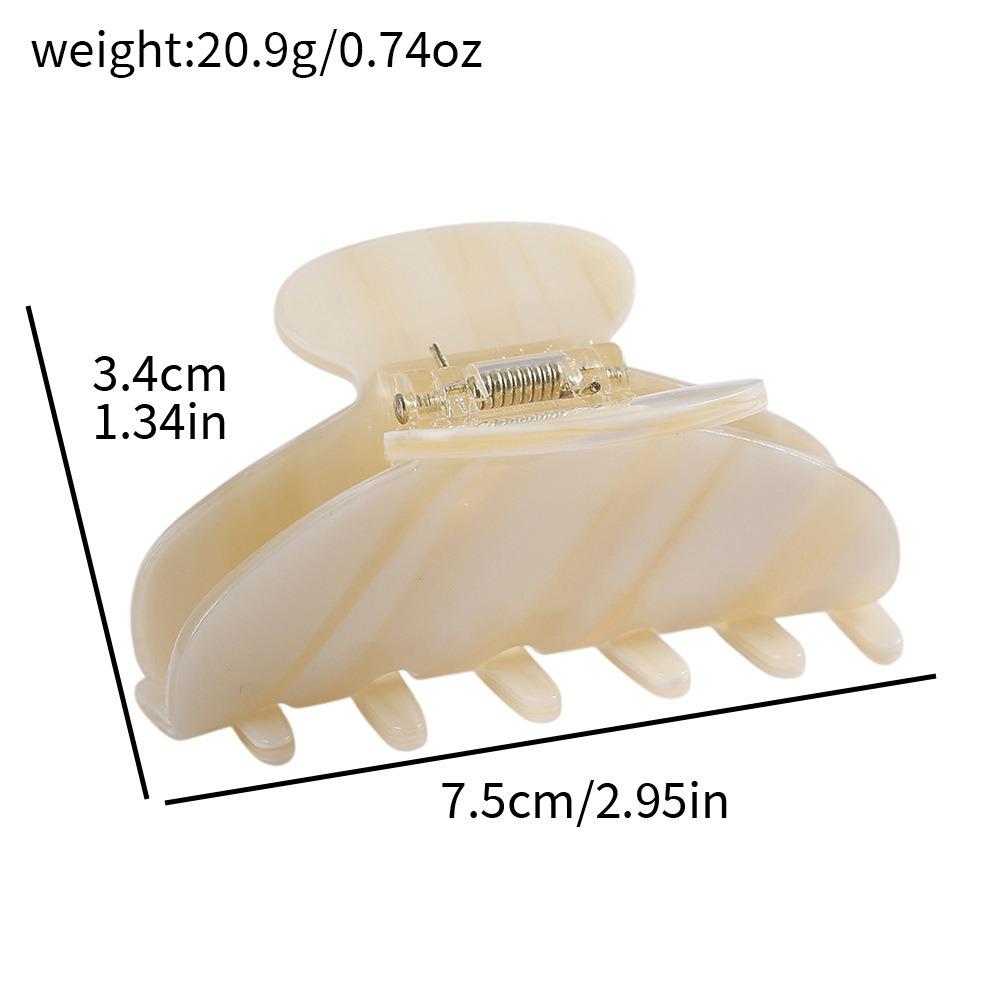 Multicolor Hair Claw Clip Acetate Material Hair Accessories Clip  For Women Girls