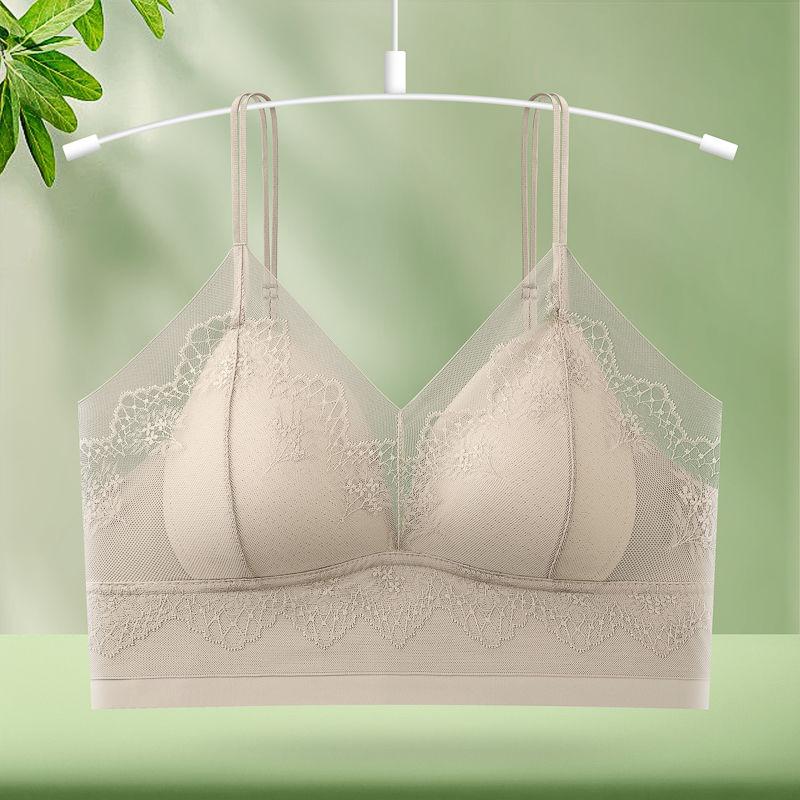 

Французское кружево, открытая спина, женский бюстгальтер, удобный, дышащий шелковый слинг, цельный, без косточек, пуш-ап, ками XL