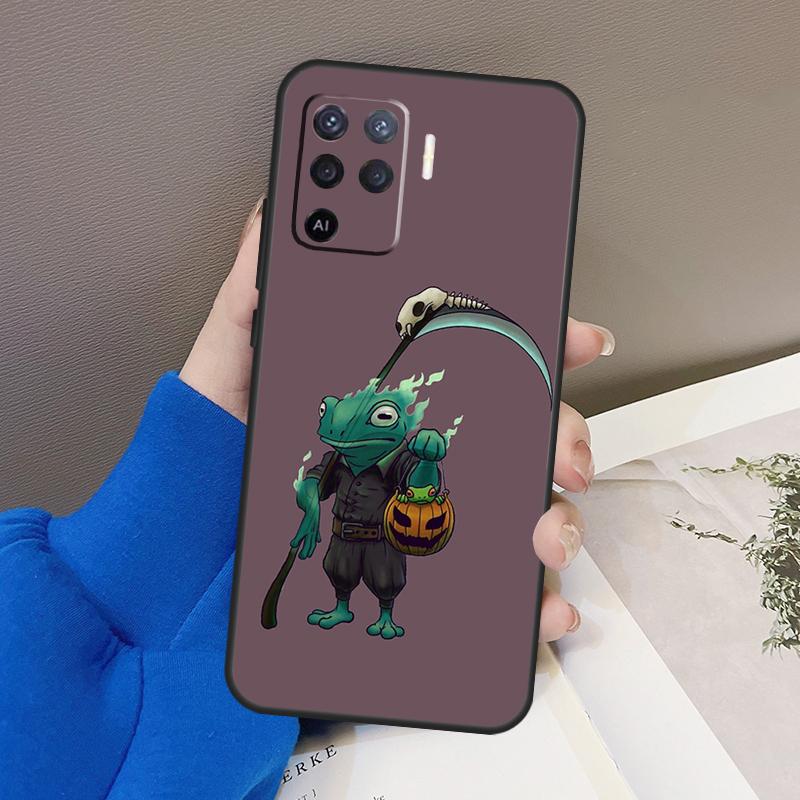 Cute Mouse Axolotl Frog Wizard Case For Oppo A78 A38 A18 A98 A58 A60 A80 A40 A96 A76 A16 A94 A74 A54 A15 A17 A57 A77 A5 Pro
