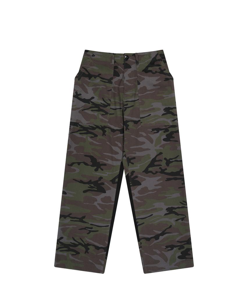 TUEWID Classic Utility Trousers In Camouflage