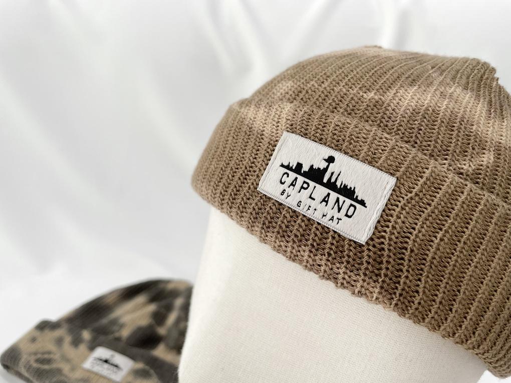 Women's and Men's Dye Label Beanie Fall Winter Plain Hat