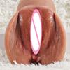18 Sex Toy Masturbator for Man Pocket Pusssy Silicone Brown Vaginal Realistic Vagina Vacuum Suction Penis Massager Sex Shop