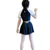 2025 Girls' Princess Style One-Piece Swimsuit for Medium and Large Children