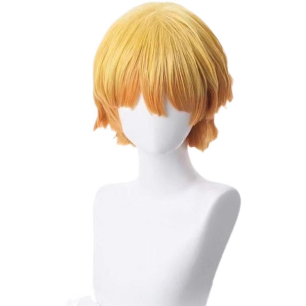 Anime Cosplay Pruik Aziatisch Kort Haar Lang Haar Cosplay