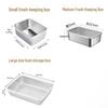 Shuchu 304 Stainless Steel Rectangular Tray with Lid