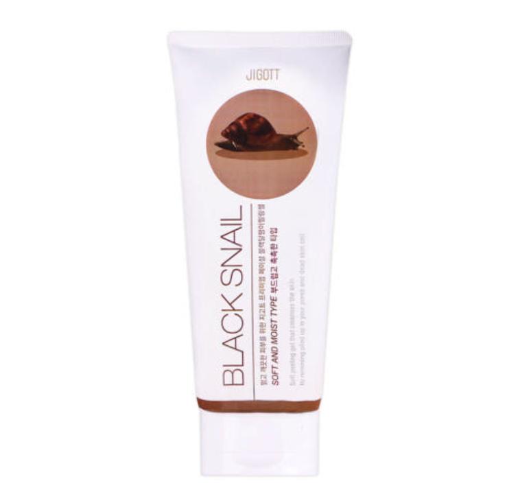 Jigott Black Snail Peeling Gel – Gentle Exfoliator for Smooth & Radiant Skin