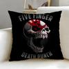 classic band Five Finger Death Punch Cushion Cover Soft & Easy-Wash Pillow Case – Versatile for Couch, Bed, Travel and Office