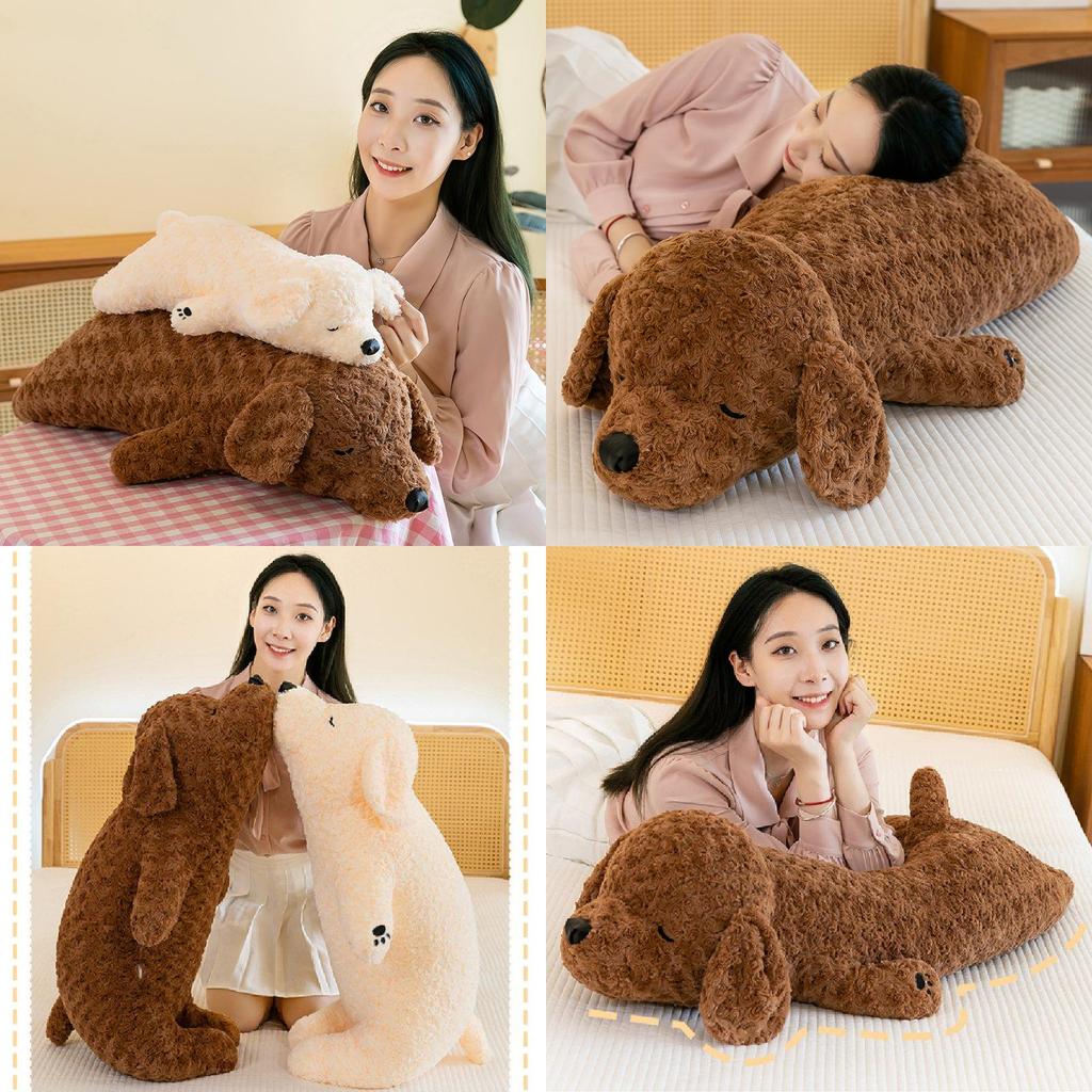 Adorable Ultra Soft Cute Dog Plush Toy With Sleepy Eyes Perfect For Children Gifts