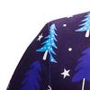 Men's Autumn And Winter New Fashion Casual Christmas Printing Long Sleeve Suit