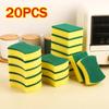 50/1Pcs Kitchen Dishwashing Sponge Soft Absorbent Clean Rub Pot Rust Scouring Pad Removing Kits Household Cleaning Brush Sponge