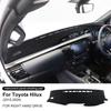 Dashboard Cover Sunshade Pad for Toyota Hilux 2015-2024 Interior Panel Moulding