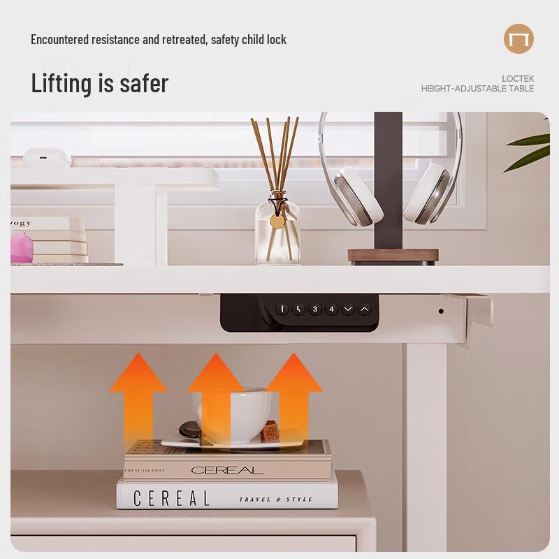 Loctek ES2 Dual Motor Electric Standing Desk Frame