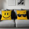 Emoji Personalized Pillow Dust Cover Bedroom Kids Party Decoration Pillowcase Birthday Children Gift