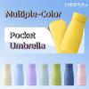 UPF50+ Mini Folding Umbrella Full Shade Sun Shade Umbrella New Capsule Parasol  Travel Use