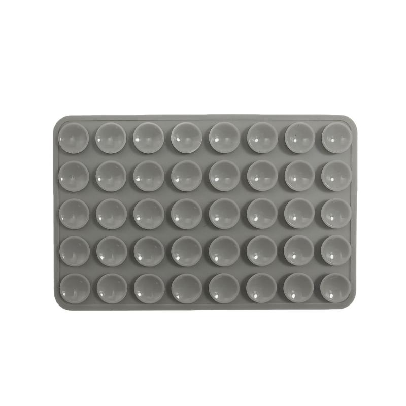1/3Pcs Mobile Phone Silicone Sucker Pad Double Sided 40 Suction Cup Phone Holder Detachable Anti-slip Fixture