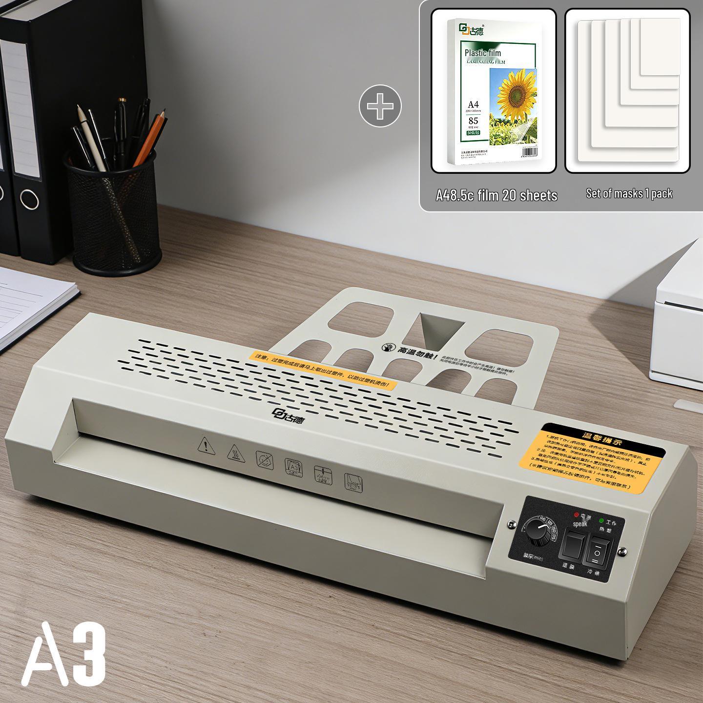 GD310 Commercial A3/A4 Laminator: Photo + Sealing Film Machine