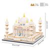 LULUFUN Mikroblock Bauen 3D Erwachsenen Innenraum Zeit Beliebtes Hobby Spielzeug, Puzzle, Schloss, Geschenk, Montage, Killer, (Taj Mahal)