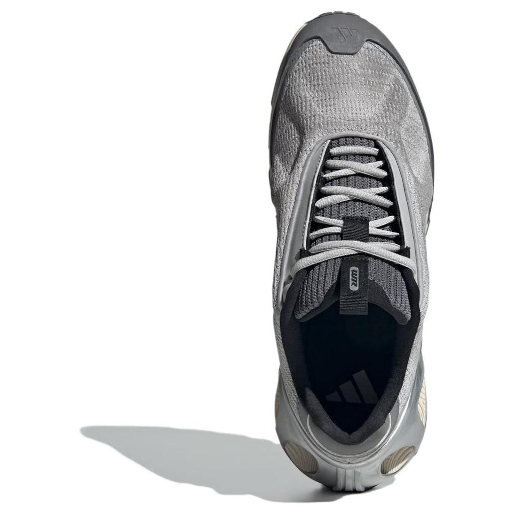 Adidas Slip Resistant Abrasion Resistant Low top Running Shoes Unisex Gray JQ7589