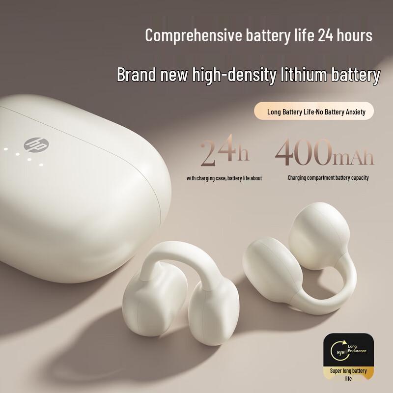 HP H10N Open-Ear Bluetooth Sports Ear Clip Earphones