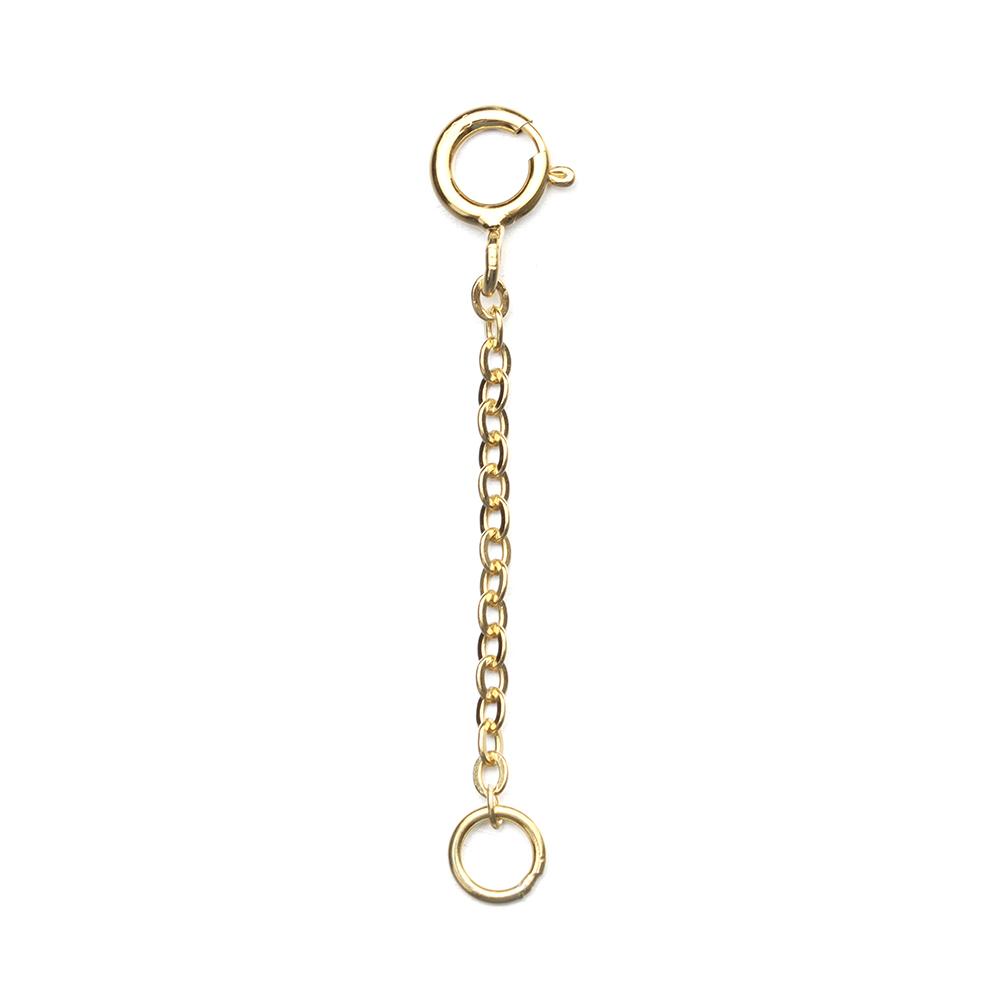 

Durable Gold Silver Rose Gold for Bracelet Extender Safety Chain Extender Jewelry Accessories DIY 8cm золотой