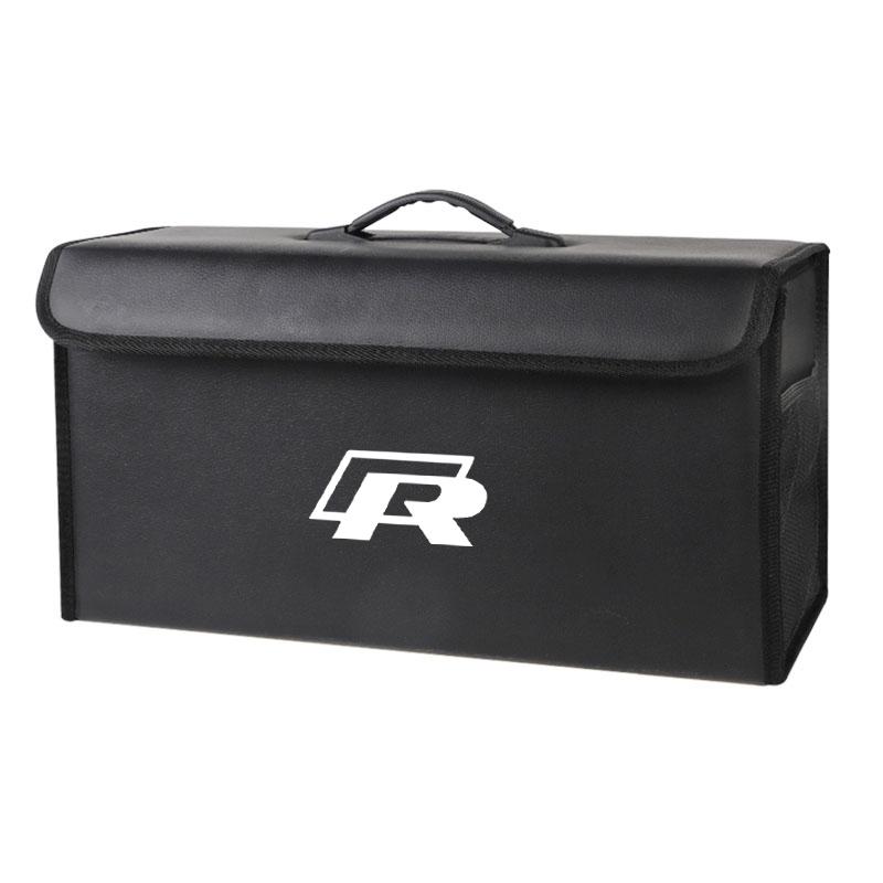 BFPQY1 Volkswagen Car Trunk Storage Box Large Capacity Tool Case For VW GTI Polo Golf MK6 Passat B6 Tiguan Arteon Jetta T-ROC ID.4 CC